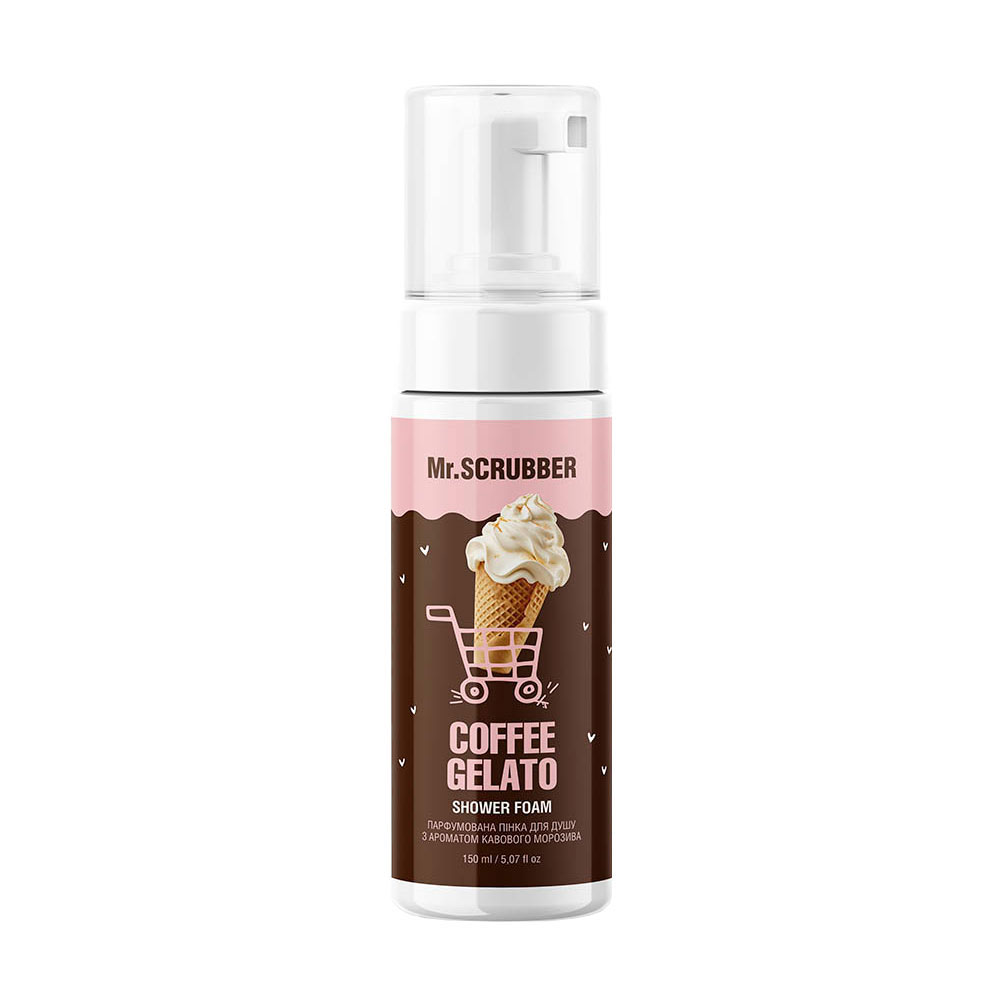 Парфумована пінка для душу Mr.Scrubber Coffee Gelato Shower Foam жіноча, 150 мл