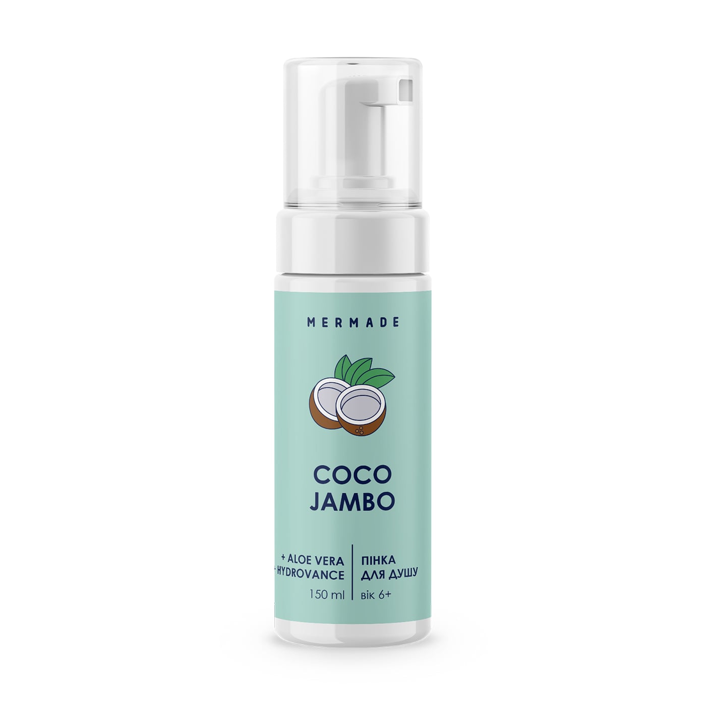 Пінка для душу Mermade Coco Jambo, 150 мл